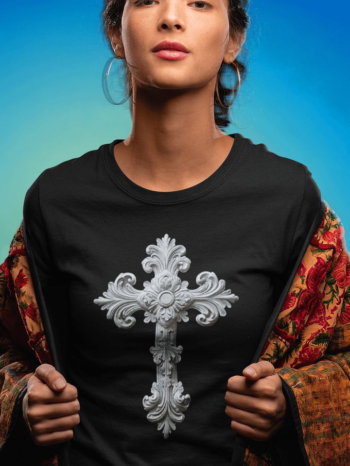 "Ornate Cross" Timeless Faith T-Shirt product image (2)