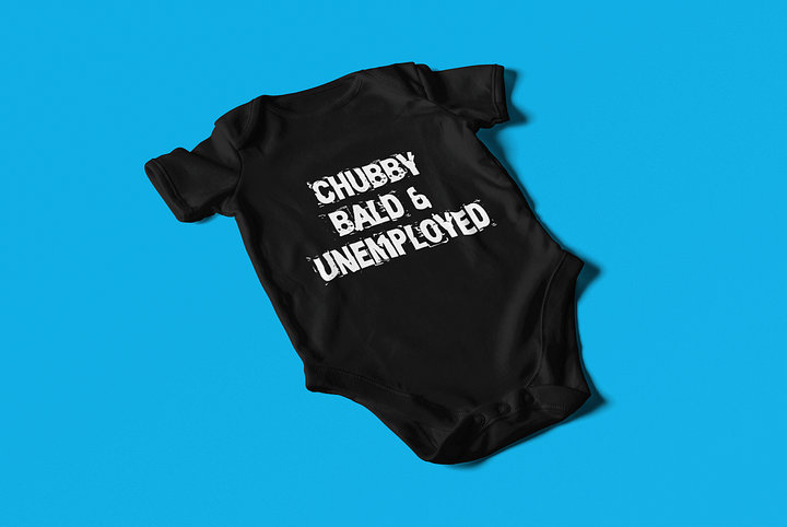 Chubby & Bald - Baby Bodysuit Onesies for Boys and Girls product image (2)