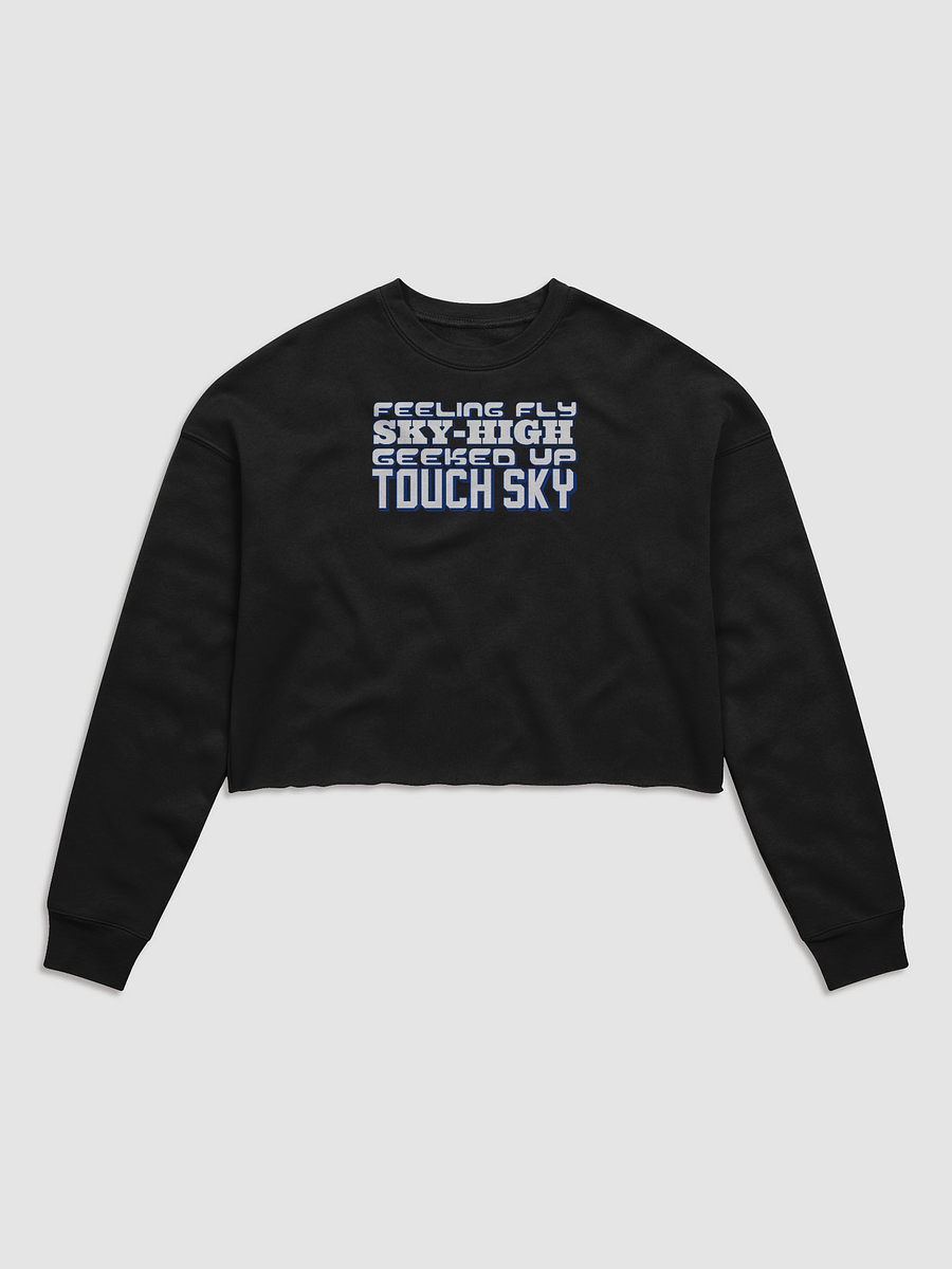 Sky-High Dreams Crop Sweatshirt Geeked product image (1)