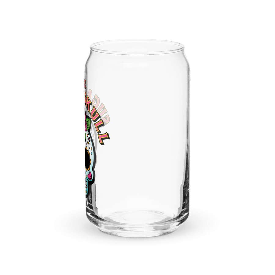 The Sugar Skull - Can Shaped Glass product image (5)