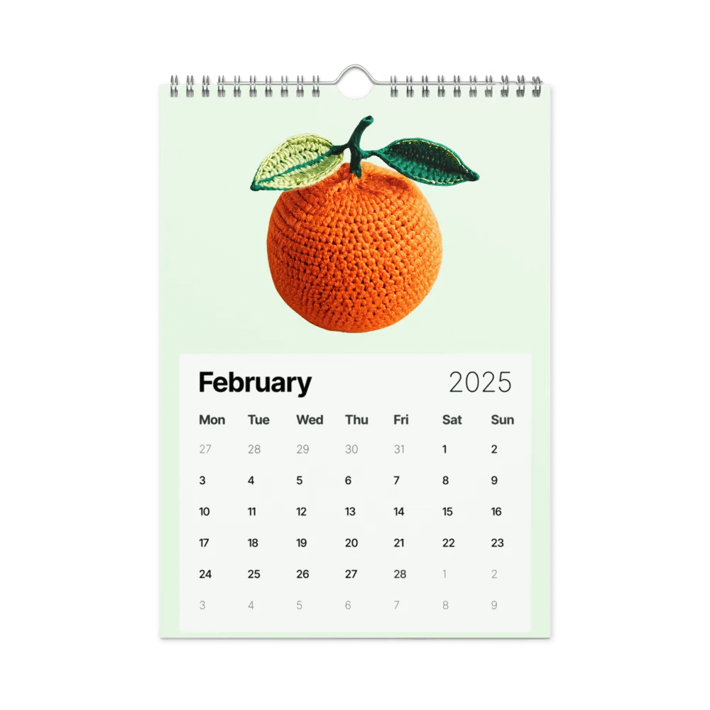CozyAvocado's Healthy 2025 Calendar Fruity Edition product image (3)