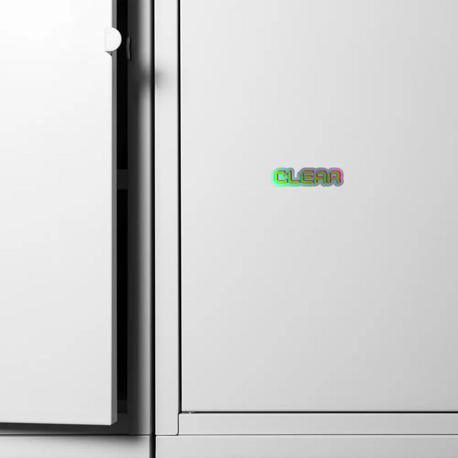 Clear Holographic Sticker product image (6)