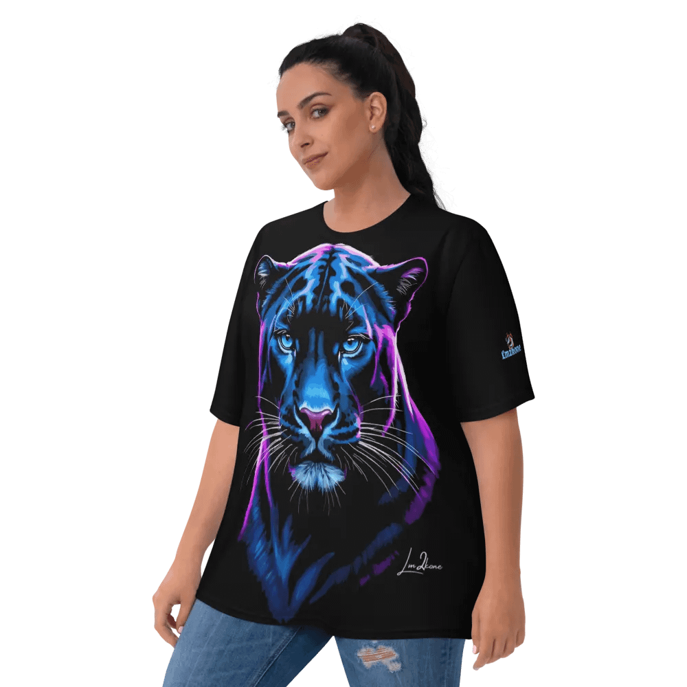 Neon Panther - Print Women's Tee product image (8)