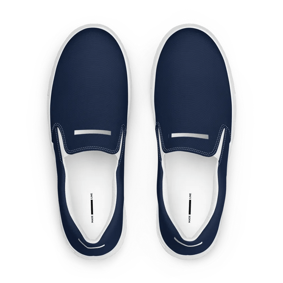 Made Line Slip-On Shoes Navy and White product image (3)