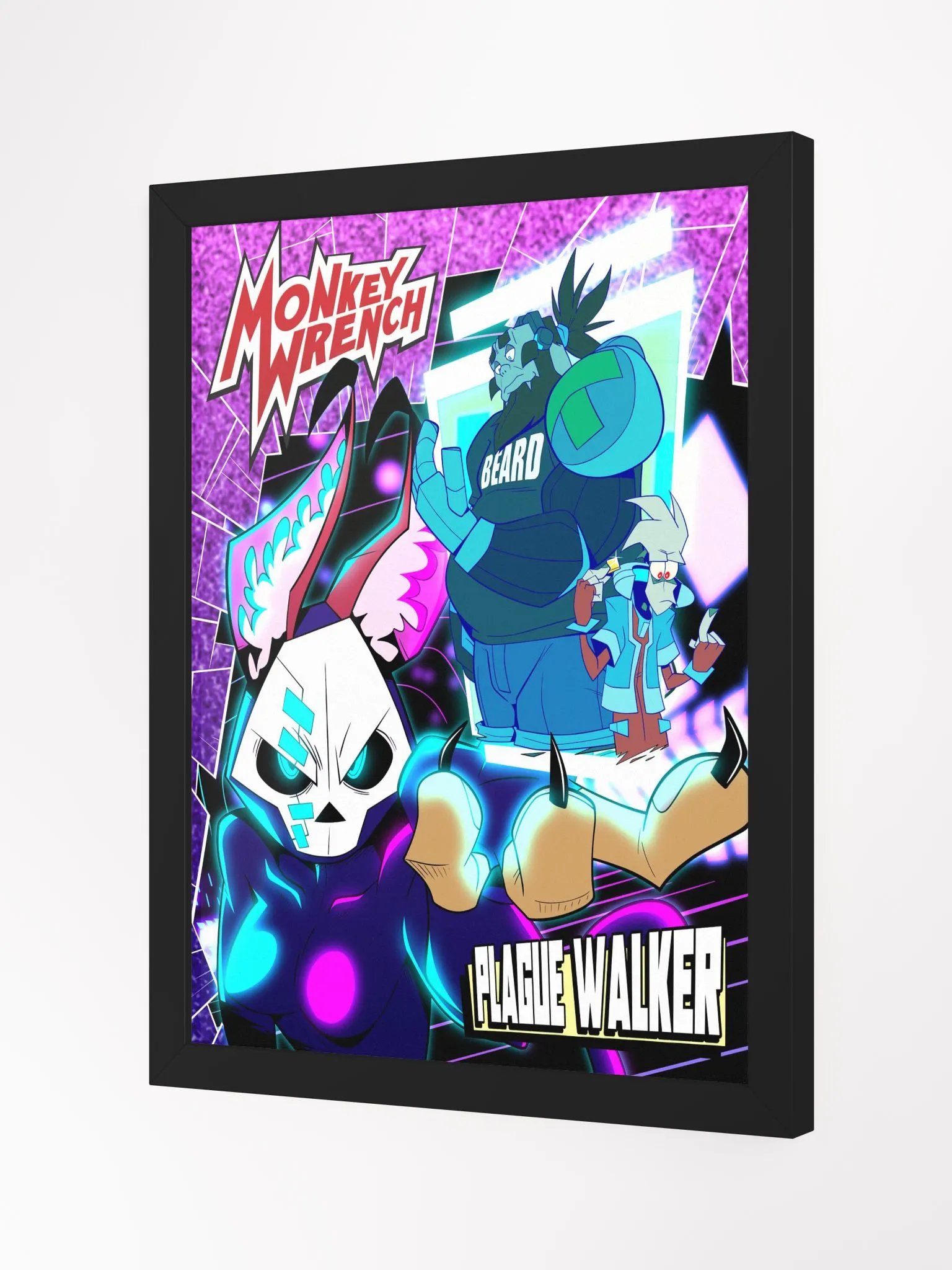 Monkey Wrench - Plague Walker Framed Poster product image (2)