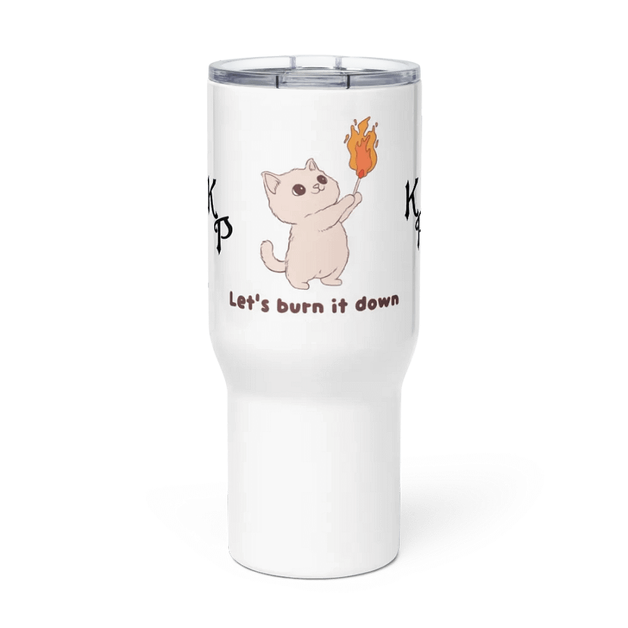 Flamebearer Feline Travel Mug product image (3)
