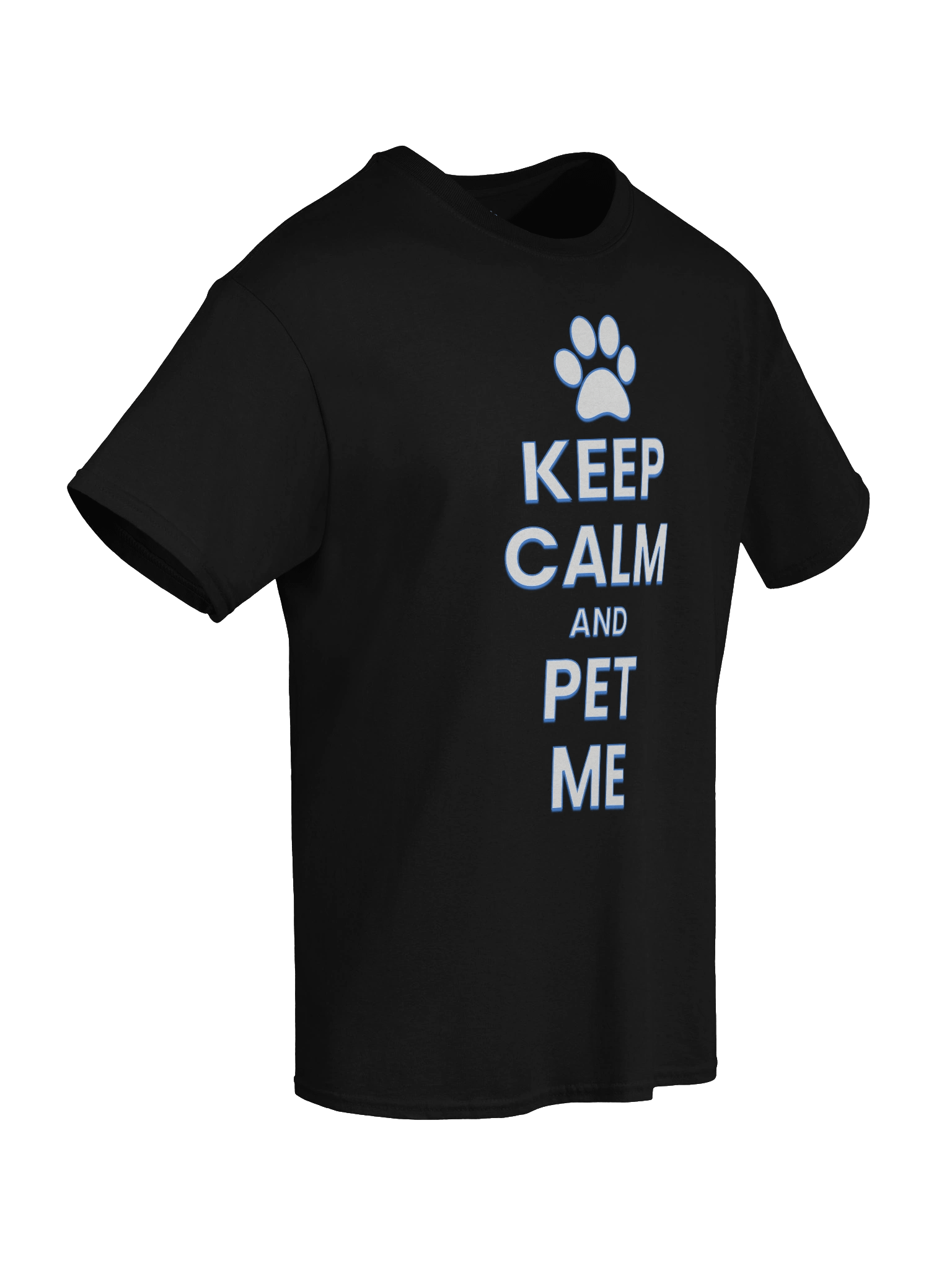 KEEP CALM AND PET ME T-SHIRT product image (87)