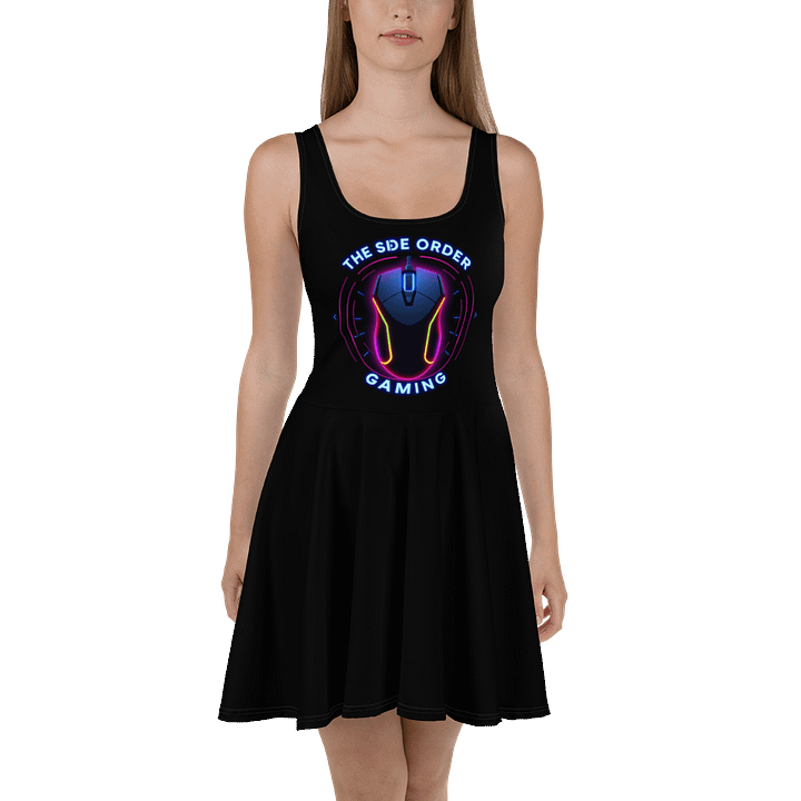 Neon Gaming Dreams Skater Dress product image (2)