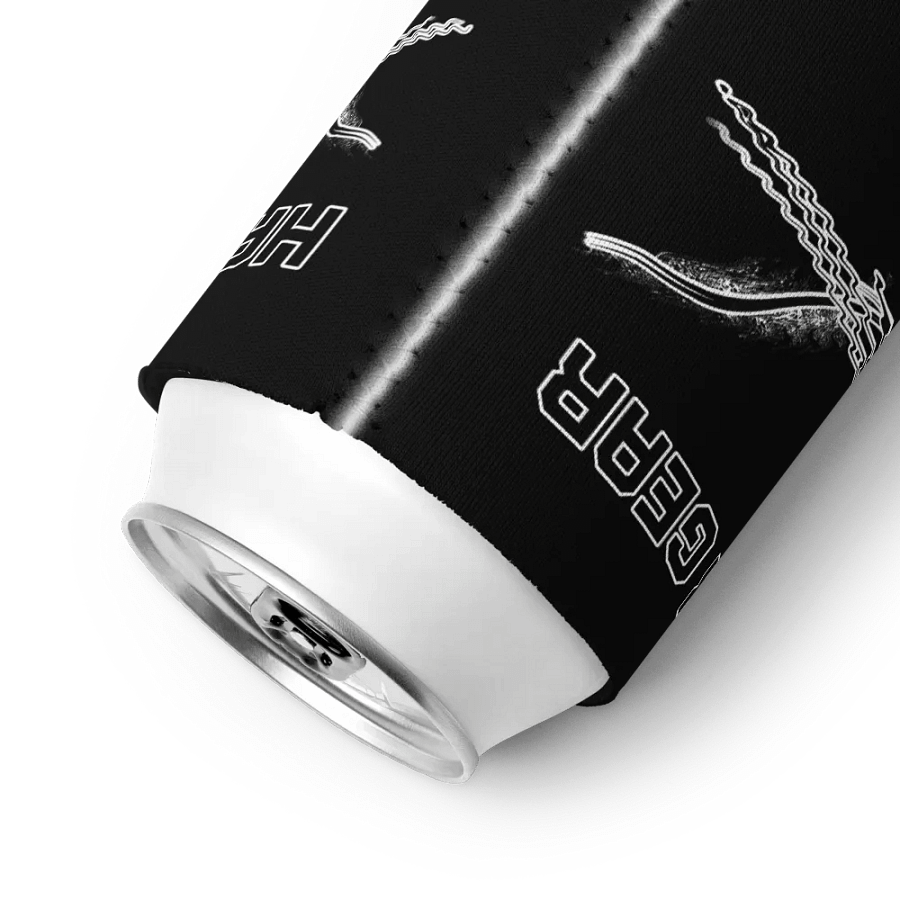 Coozie Can Cooler - Black - Black Hapex Gear Black Logo product image (10)