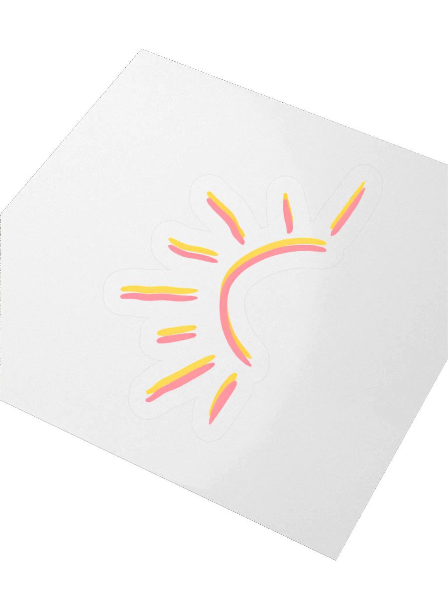 Sunshine Kiss Cut Stickers product image (3)