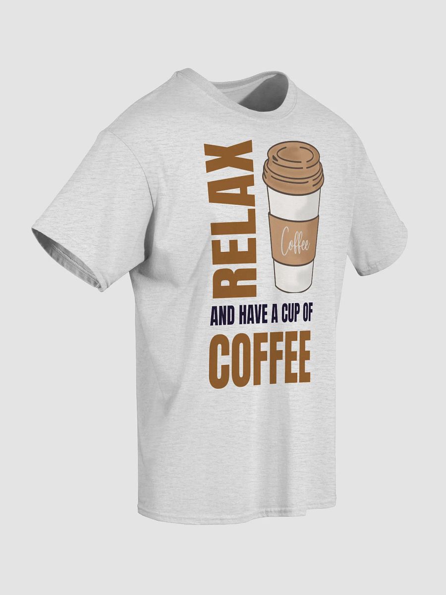 Relax & Sip Coffee Graphic Tee product image (77)