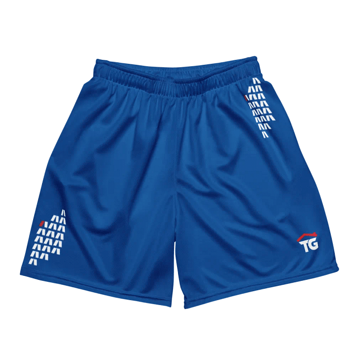 TG Unisex Mesh Gym Shorts product image (2)