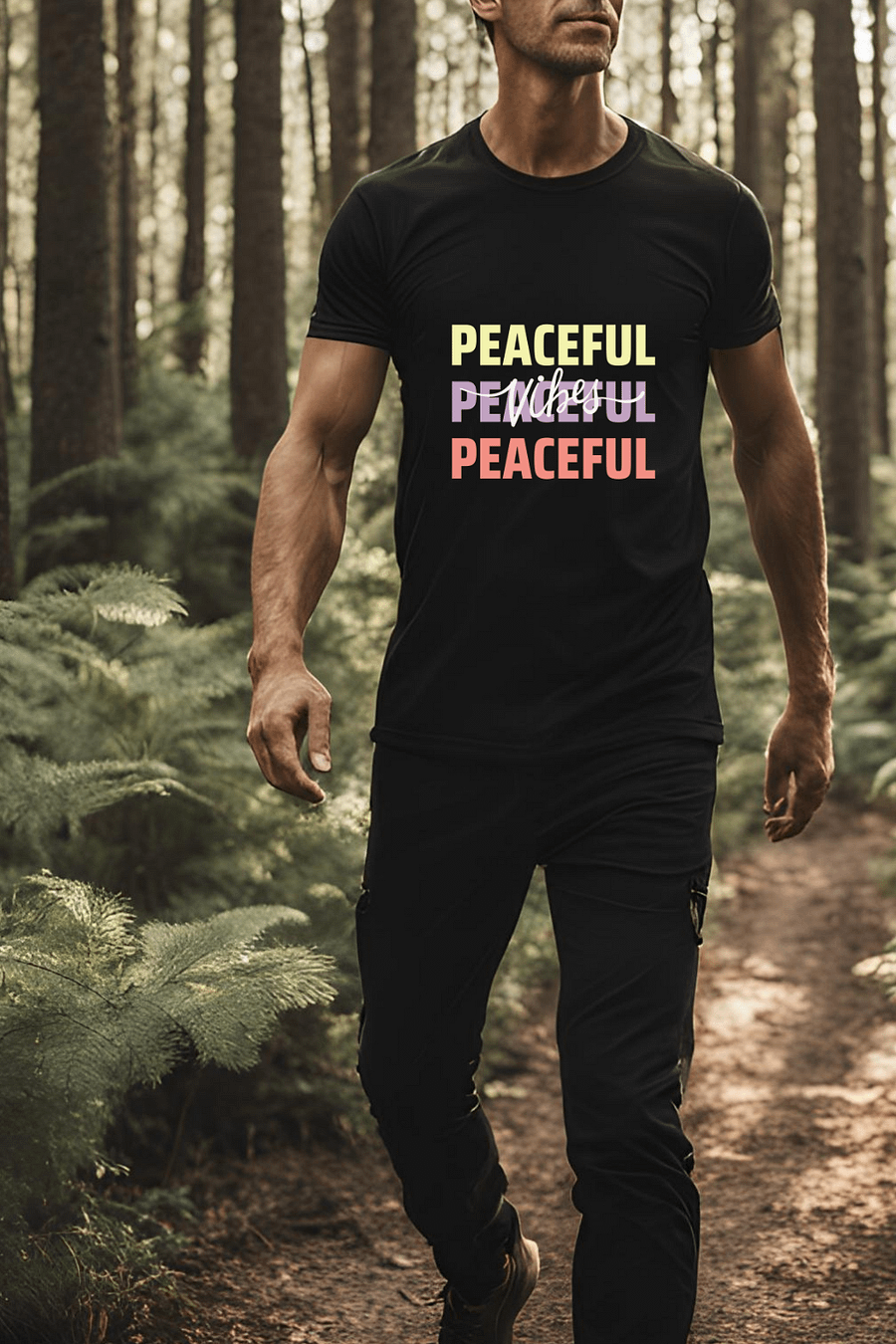 PEACEFUL Trio T-Shirt product image (1)