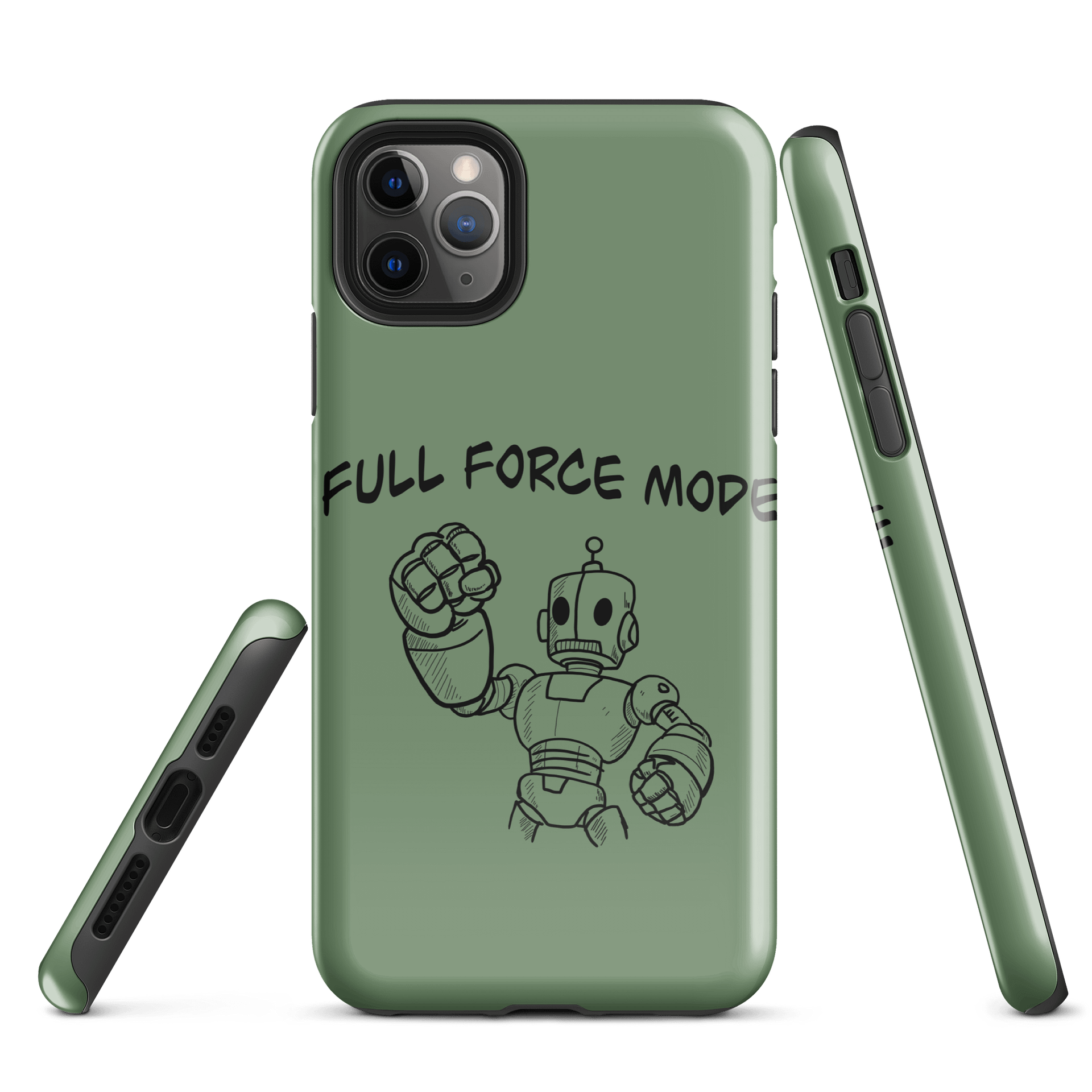 Full Force Mode Robot Tough iPhone® Case product image (3)