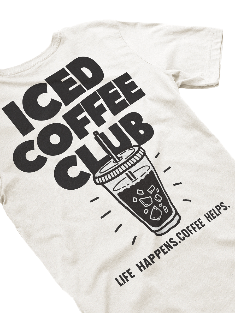 Iced Coffee Club Coffee Lover T-Shirt product image (26)