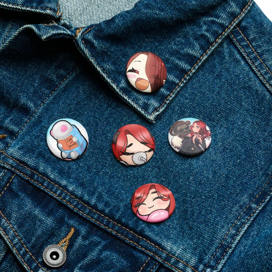 Chaos Queen Pin Buttons Set product image (16)
