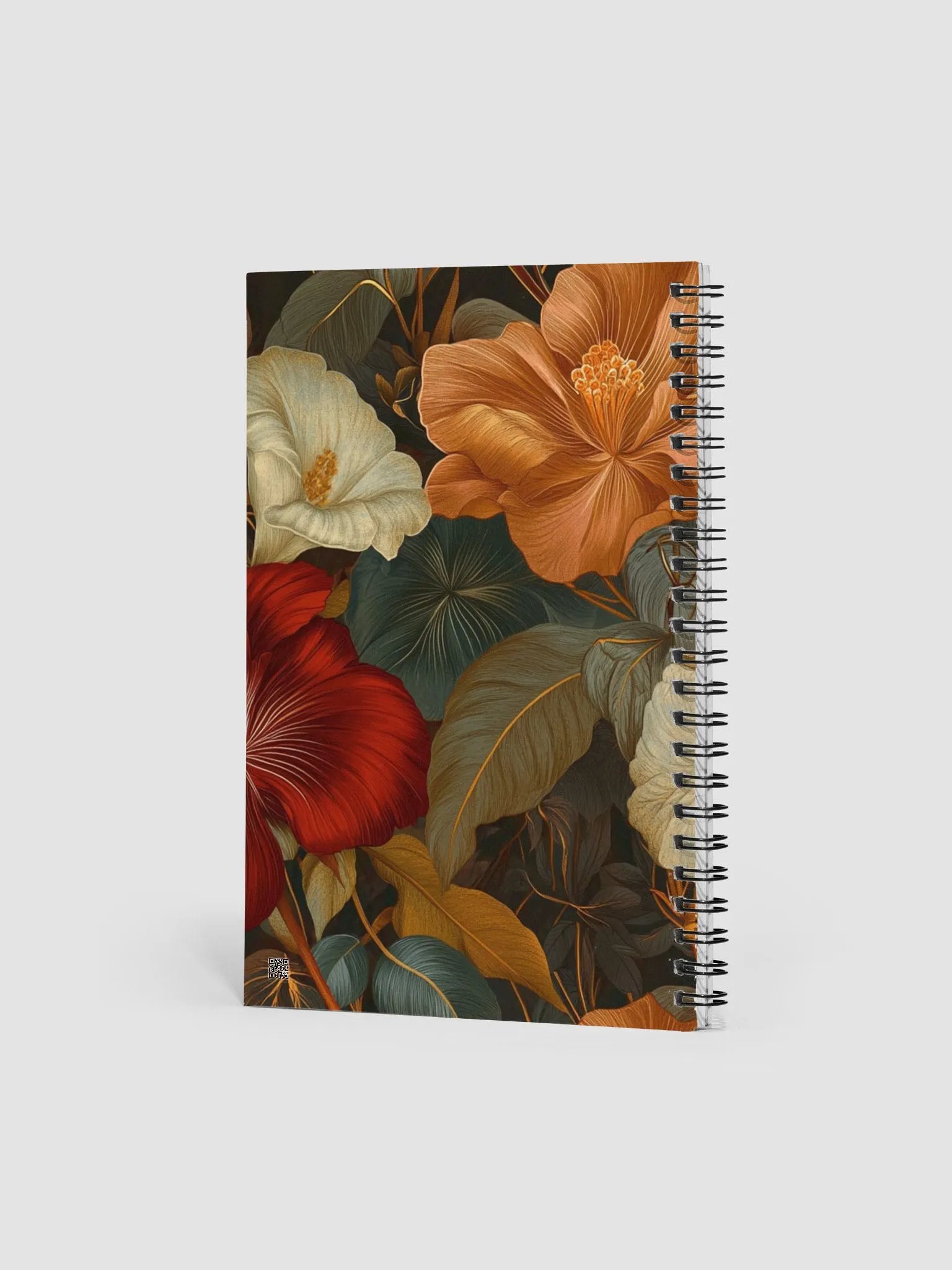 Bloom Noir Spiral Notebook product image (2)