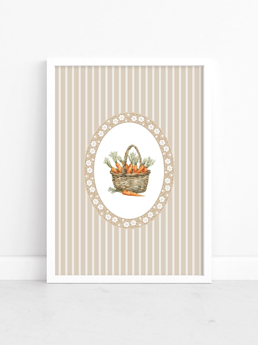 Classic Nursery Print, Boho Floral product image (1)
