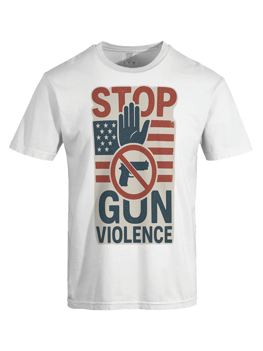 Stop Gun Violence Tee – Void Thread Edition product image (24)