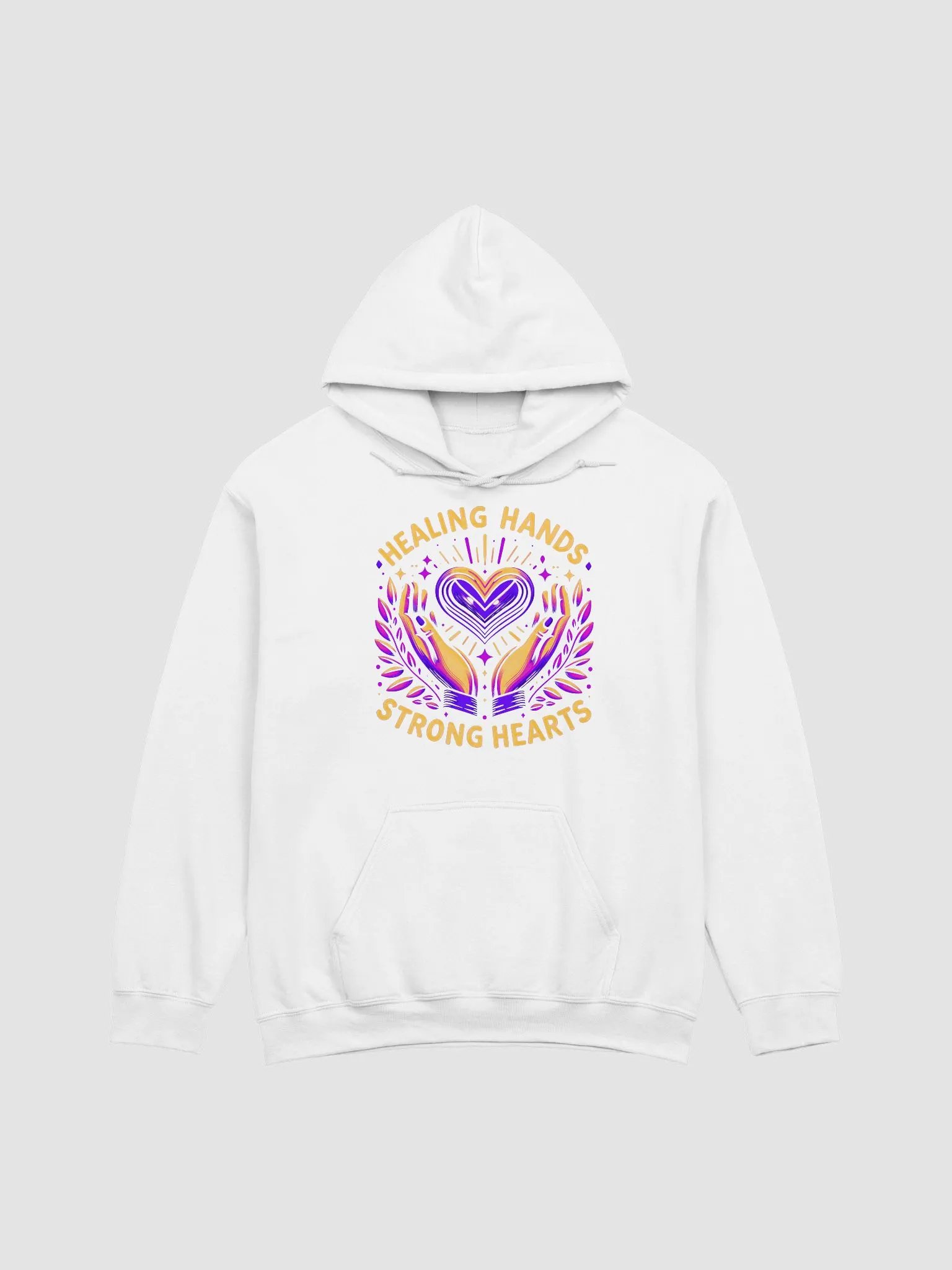 strong hearts ,healing hands hoodie product image (4)