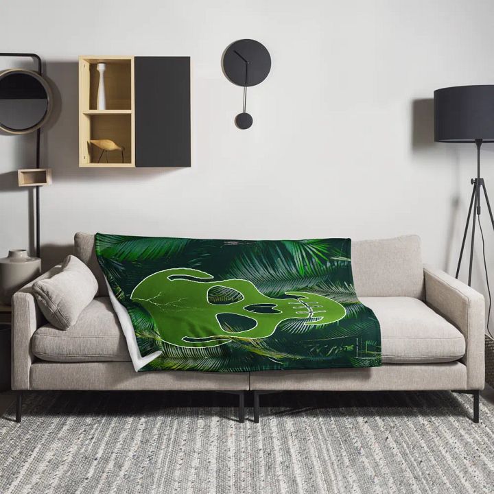 Endangered Species - Mexico - Skull Throw Blanket product image (1)
