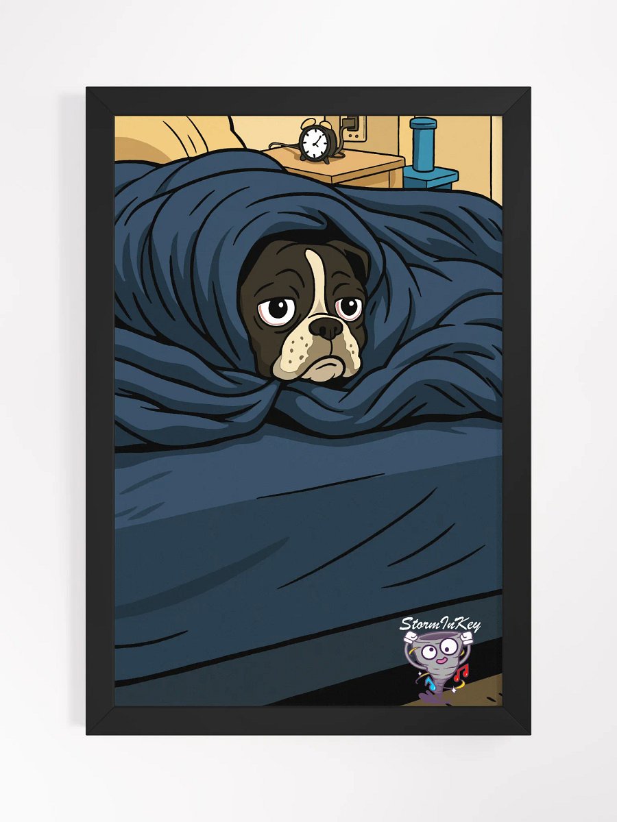 Sleepy Gibbs Poster (Framed) product image (1)