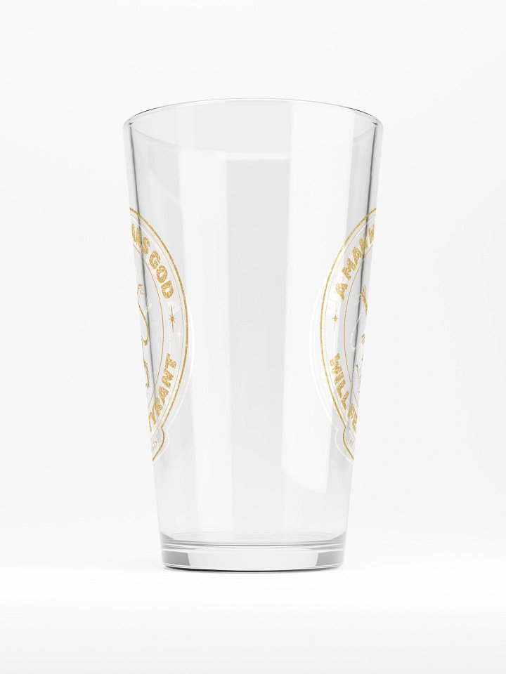 Fear No Tyrant pint glass product image (2)