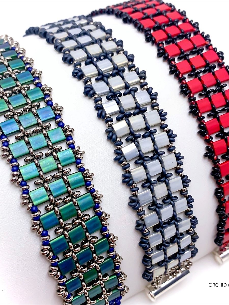 Beading Pattern – Twilight Tila Bead Bracelet product image (9)