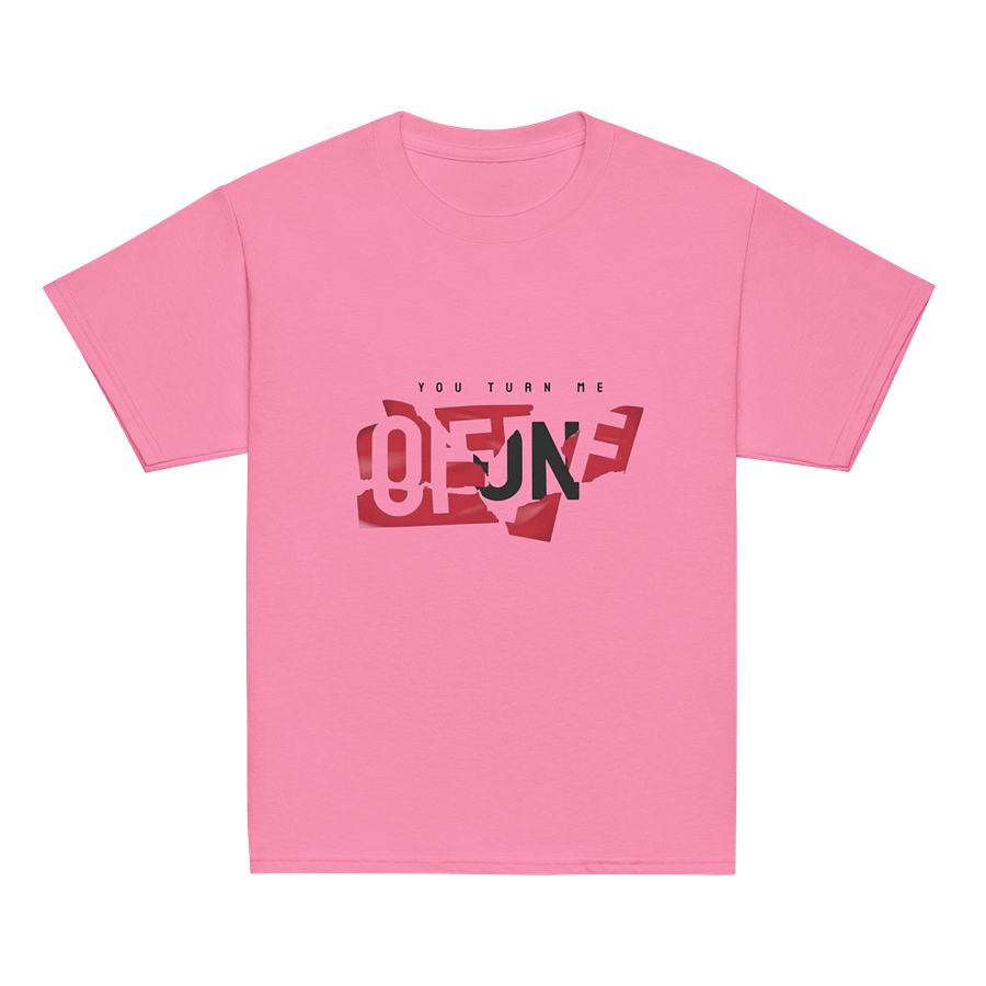 Kids Shirt ON OFF Slogan product image (2)