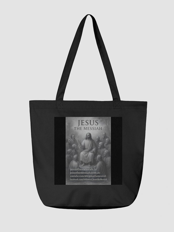 Jesus The Messiah Premium Faith Tote Bag – Dual-Sided Evangelism Edition product image (2)
