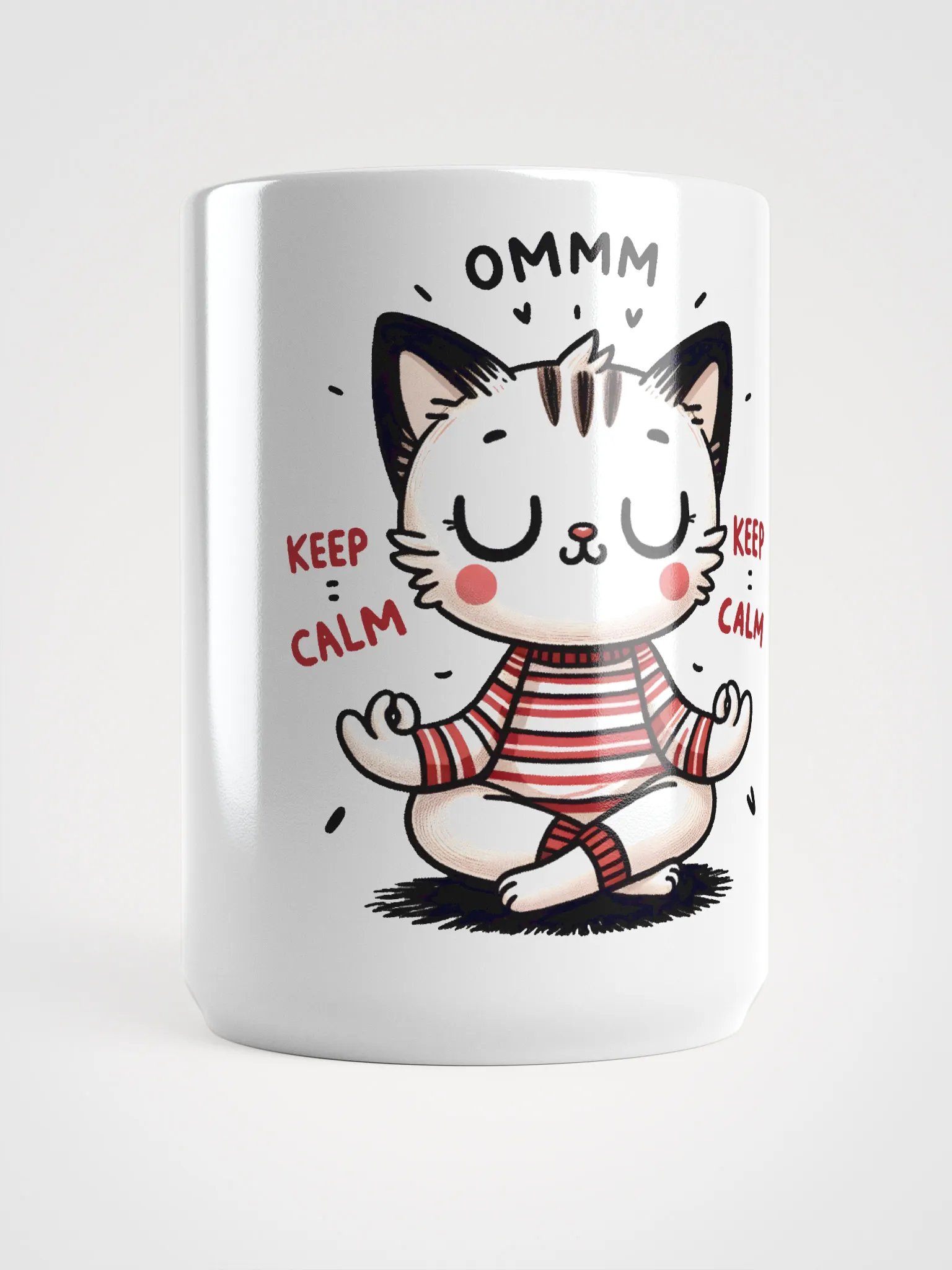 Zen Kitty Keep Calm Mug product image (5)