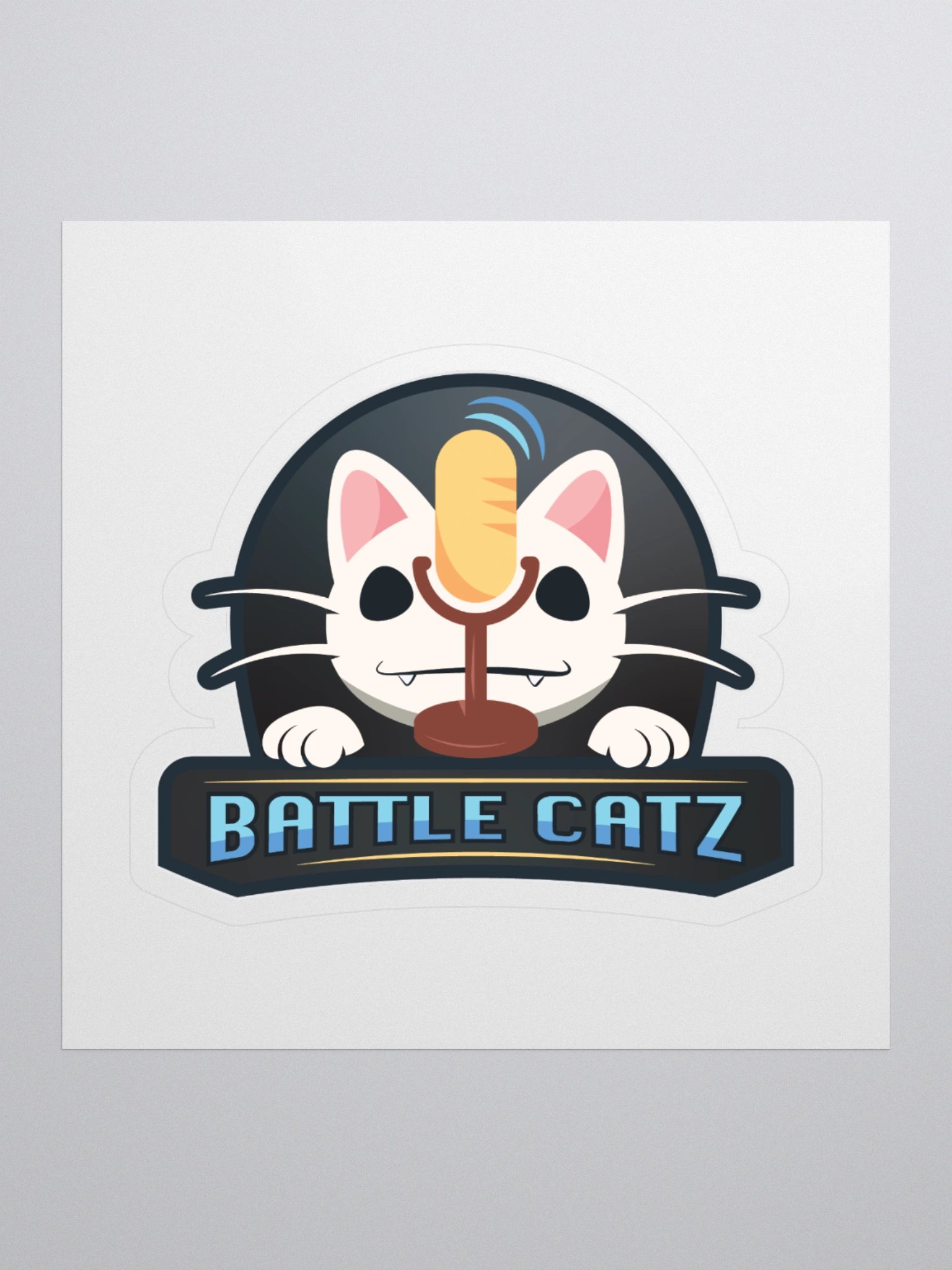 The Battle Catz Podcast Stickers! product image (1)