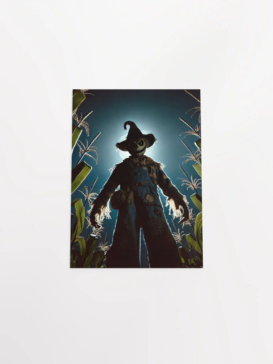 Scary Halloween Scarecrow Night Premium Poster product image (36)