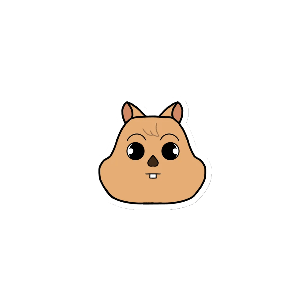 Han Quokka face magnet product image (1)