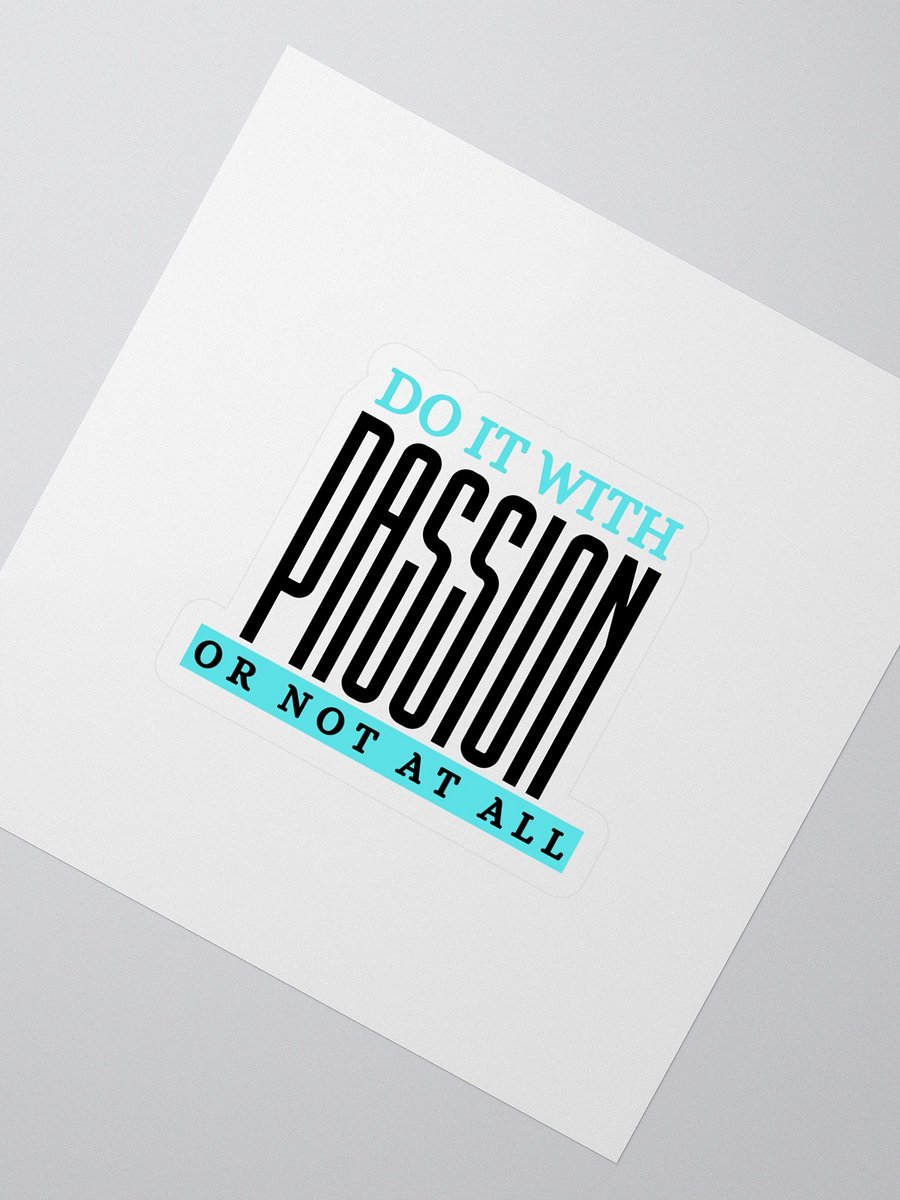 Do It With Passion Sticker product image (2)