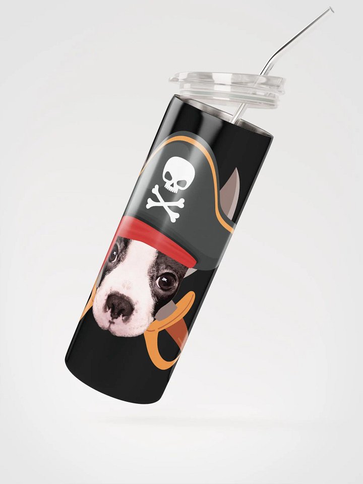 Pirate Pup Stainless Steel Tumbler product image (2)