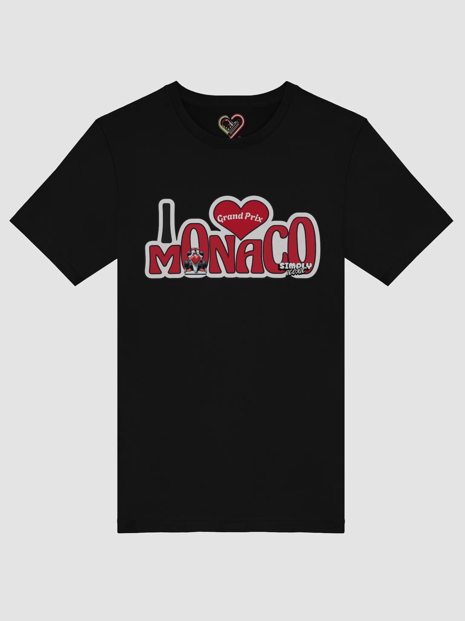 I Love Monaco T-Shirt product image (3)