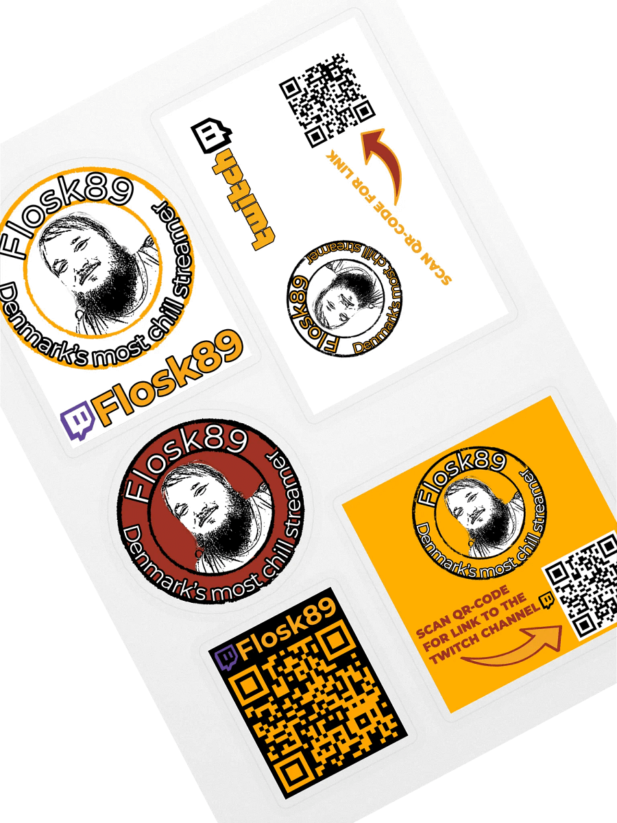 Sticker sheet with logo product image (1)