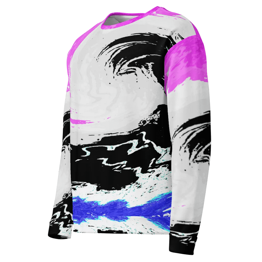 Abstract Colourful Swirling Melting Forest Unisex Sweatshirt product image (10)