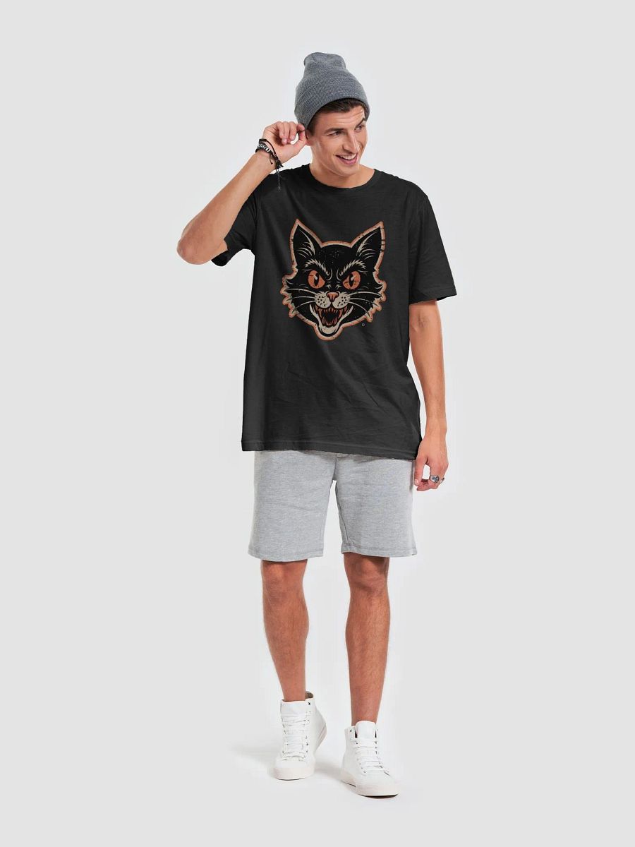 Menacing Cat Vintage T-Shirt product image (58)