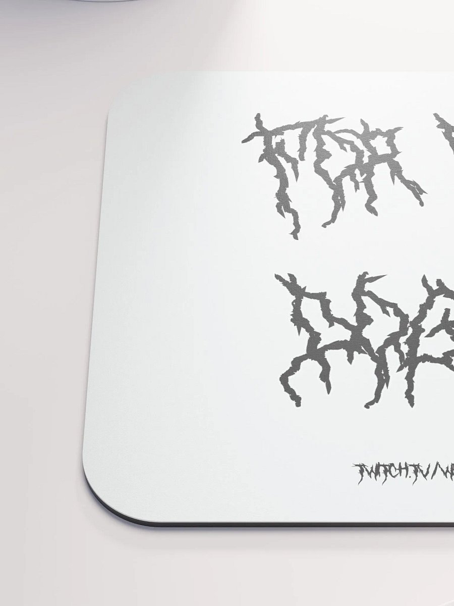 Mousepad - 'For the Doggos' (metal font) product image (4)