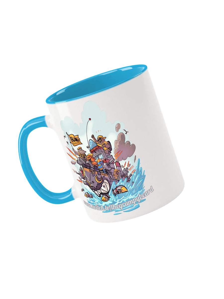BLING Warship - Ceramic Mug with Color Inside product image (43)