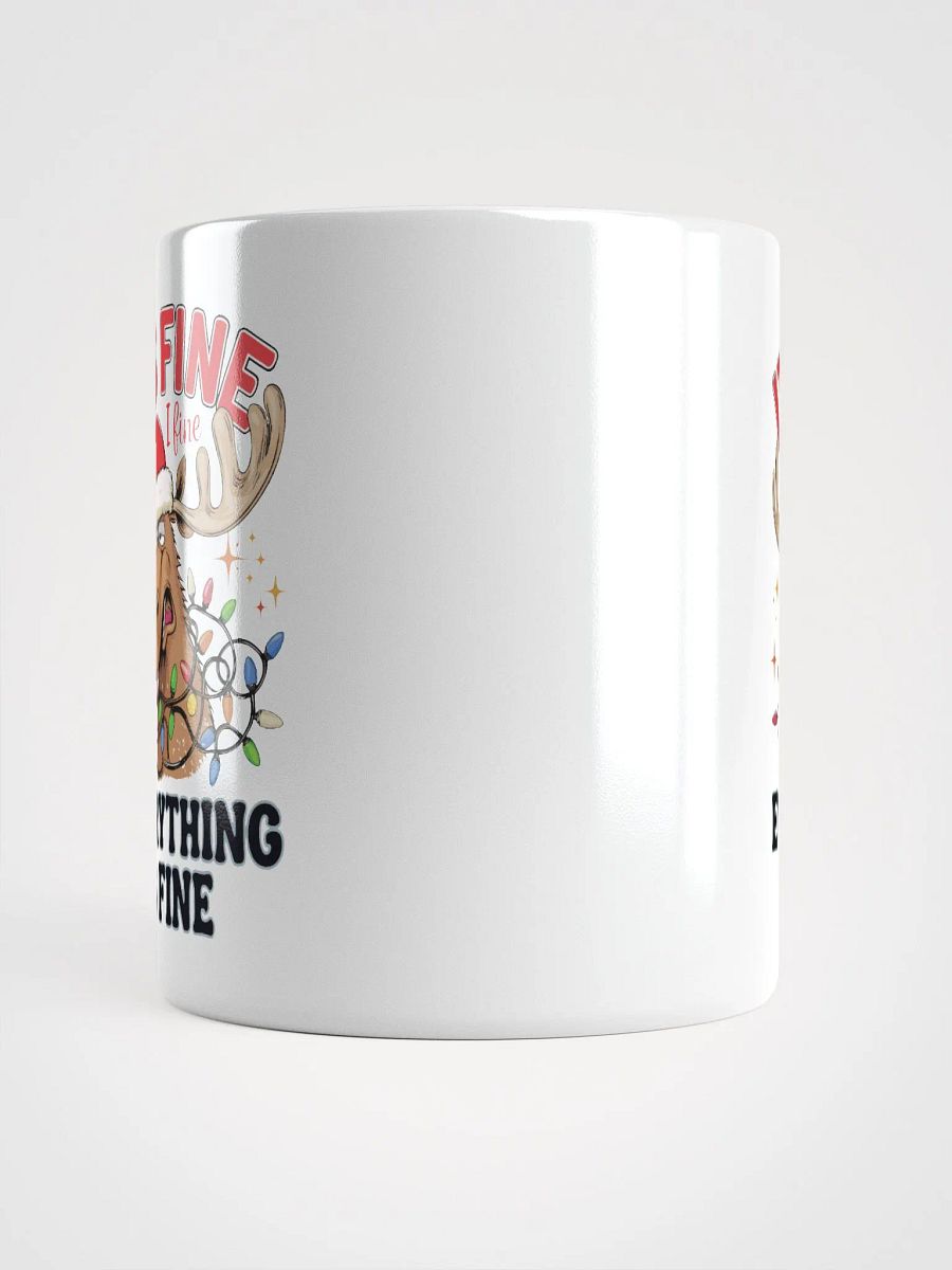 Festive Moose 'It's Fine' Mug product image (5)