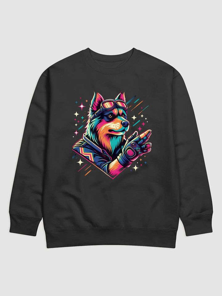 Neon Cyberdog Premium Sweatshirt product image (1)