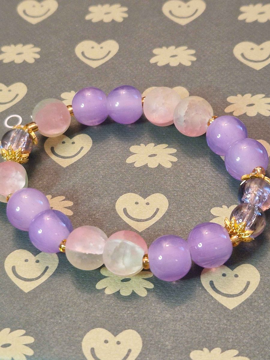 Hand-made glassbeaded bracelets product image (4)