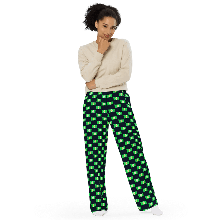 Dolla Duck Unisex Wide-Leg Pants product image (11)