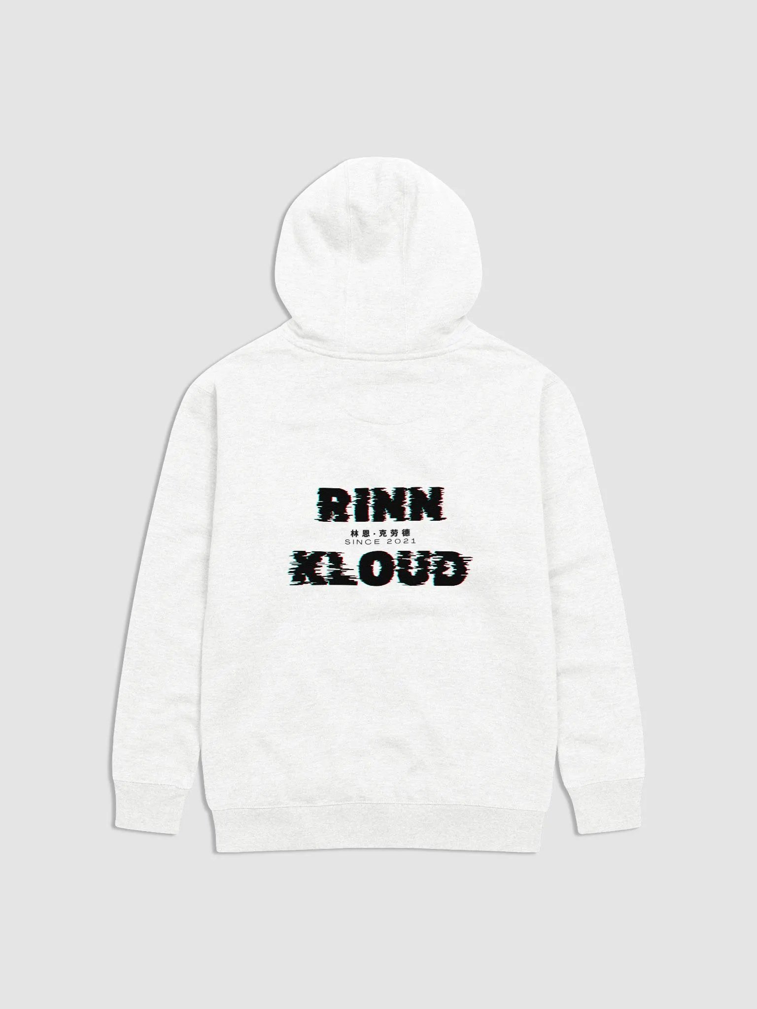 GLITCH Kloud Hoodie - WHITE product image (2)