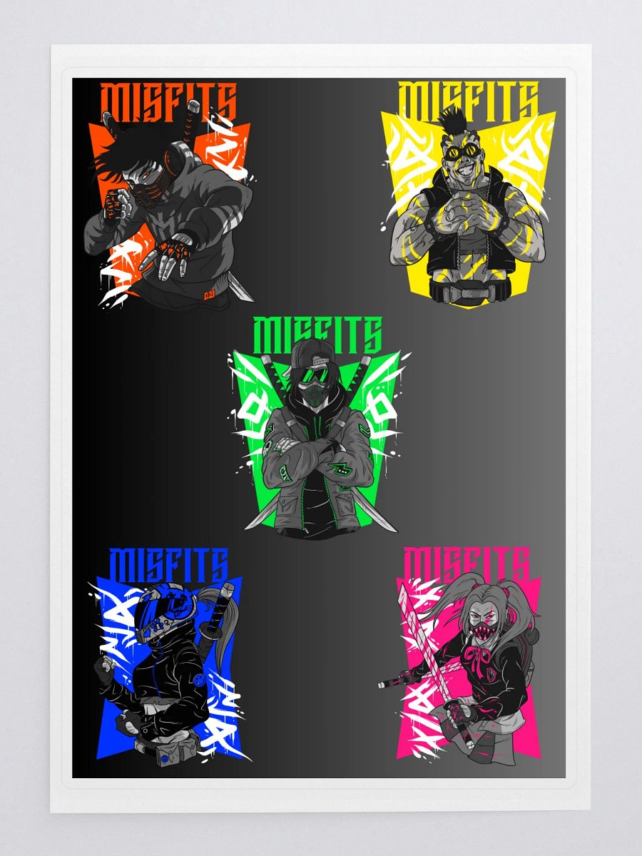 Street Warrior Sticker Collection product image (3)