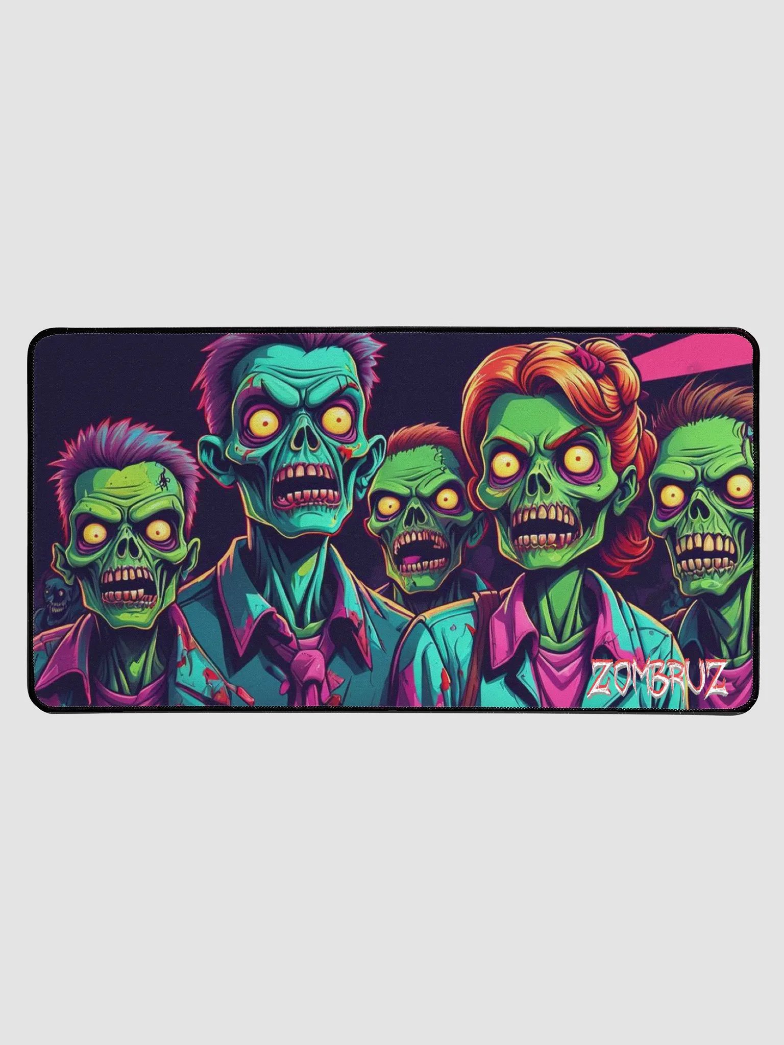 Desk Mouse Pad Pop art zombies product image (1)
