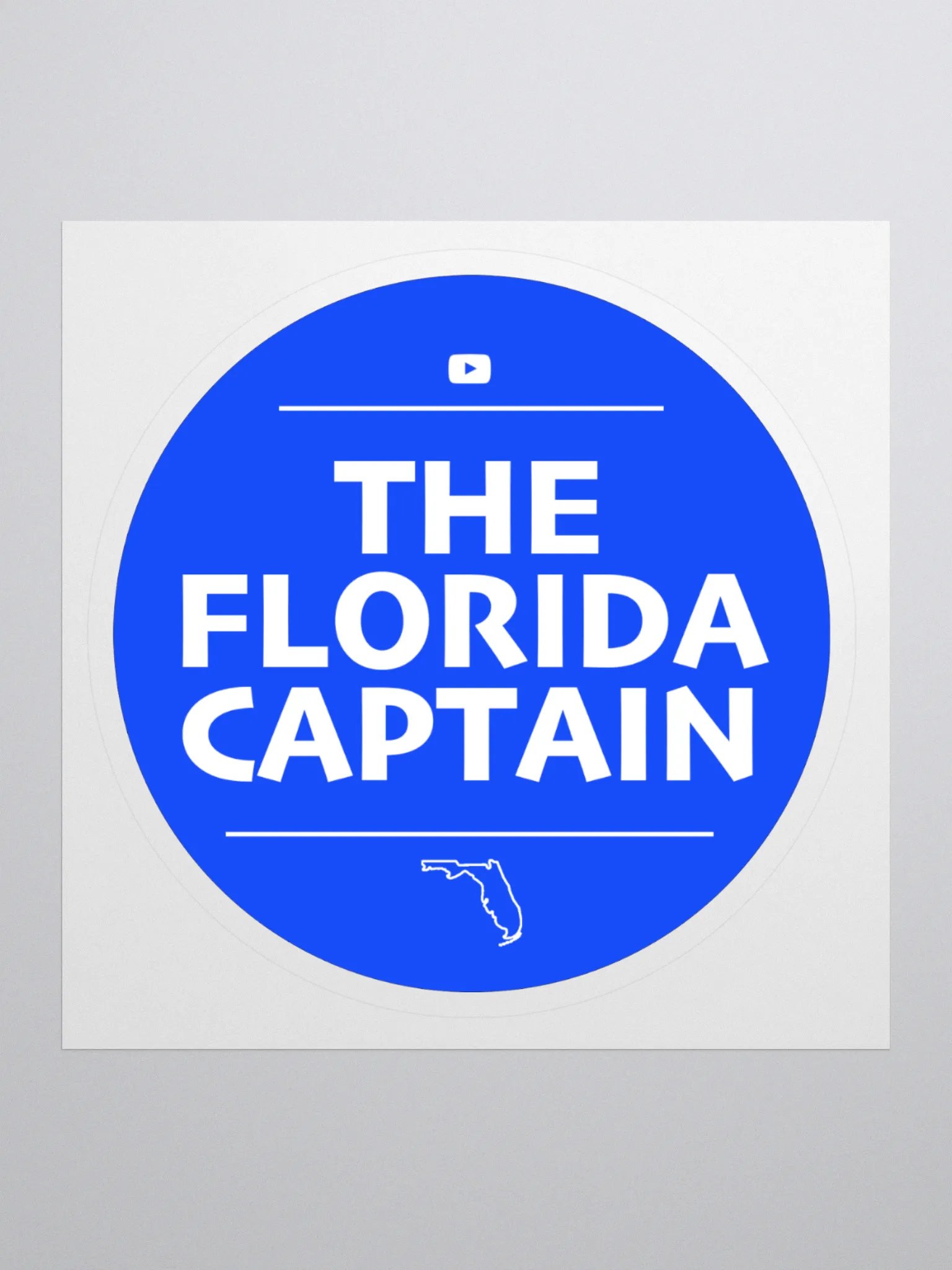 The Florida Captain Sticker product image (1)
